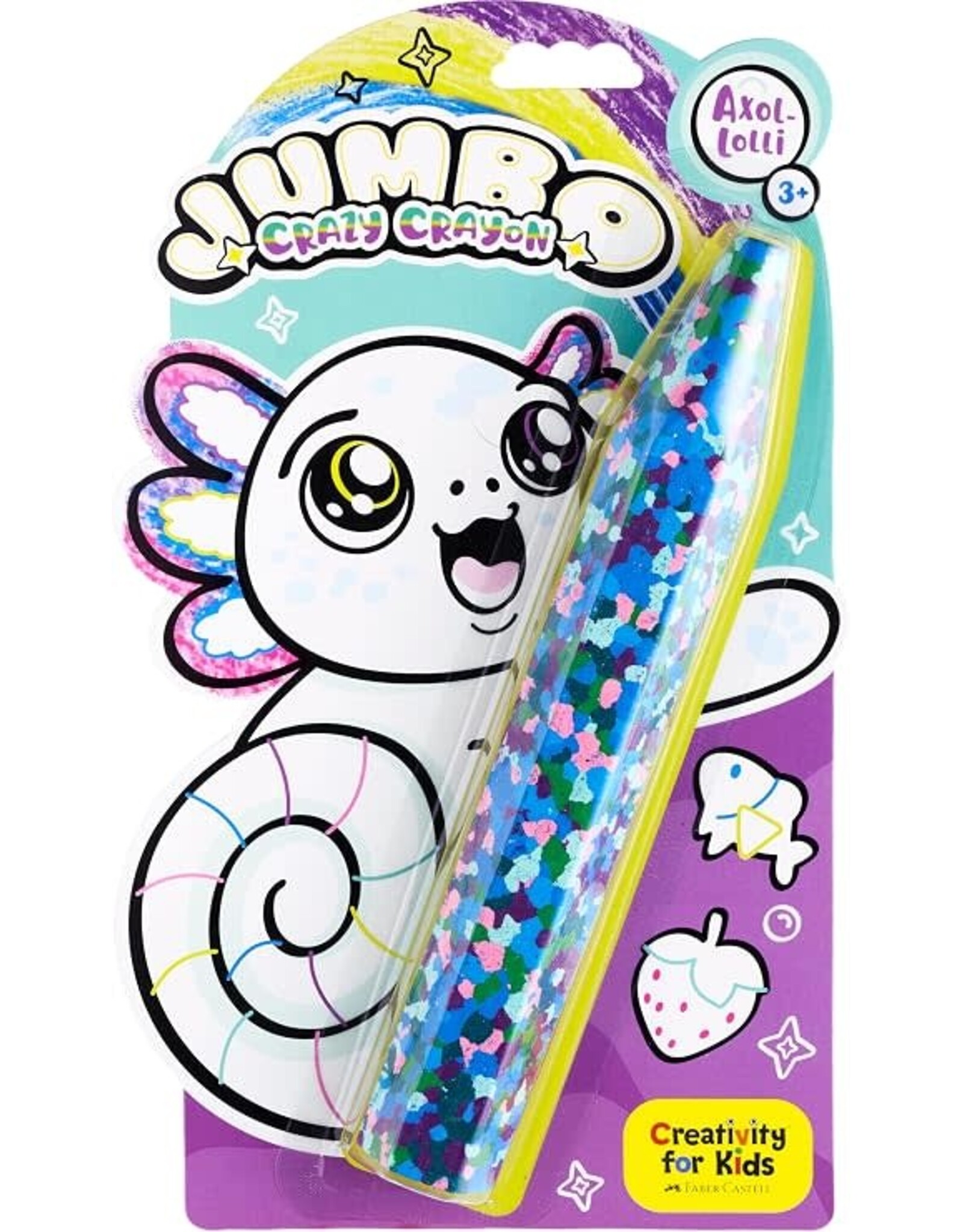 Creativity For Kids Jumbo Crazy Crayon Axol-Lolli