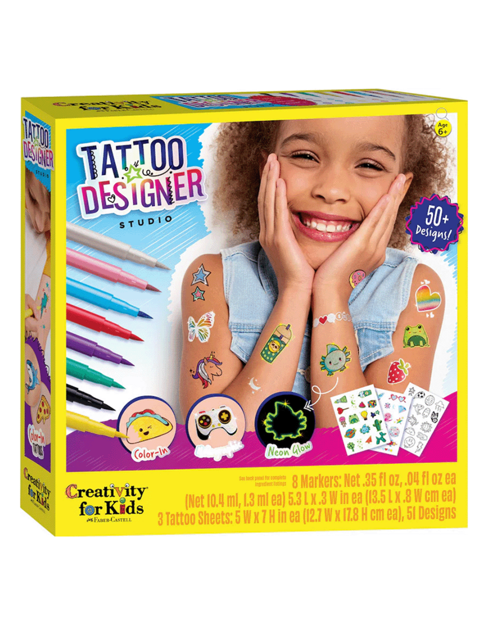 Creativity For Kids Tattoo Designer Studio