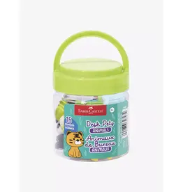Faber Castell Desk Pets Eraser Set Animals