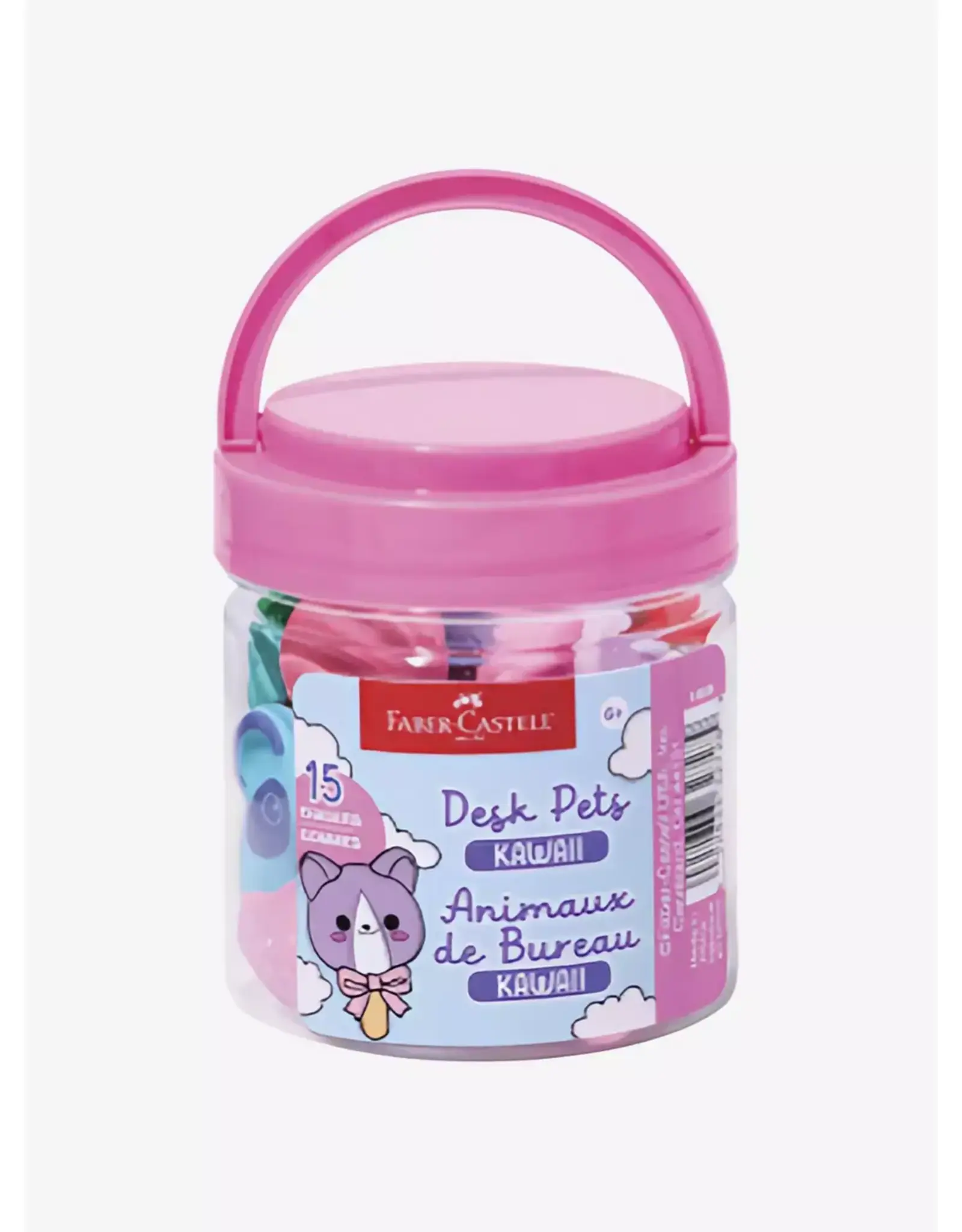 Faber Castell Desk Pets Eraser Set Kawaii