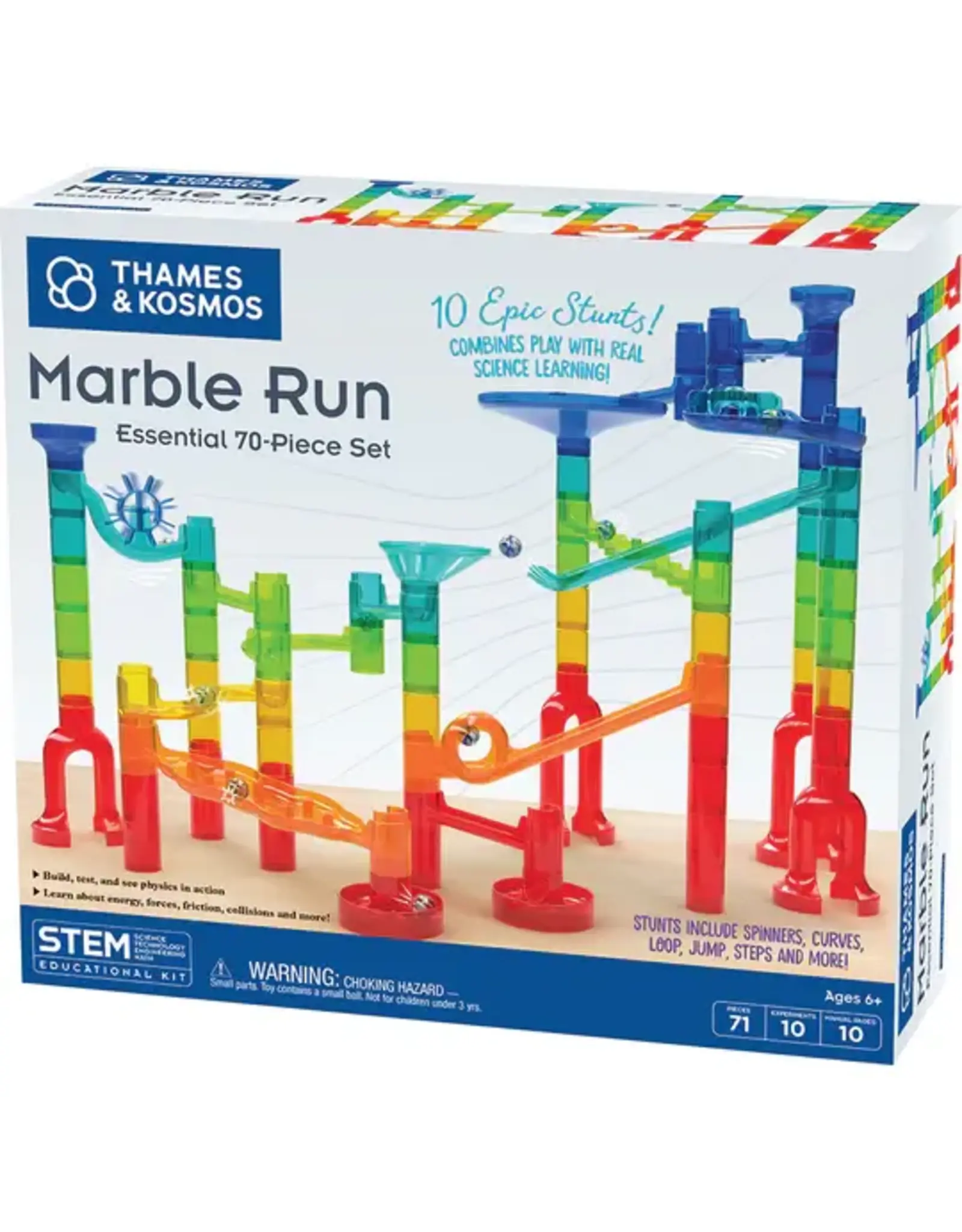 Thames & Kosmos Marble Run - Essential 70 Piece Set
