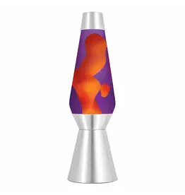Schylling Giant 27" Lava Lamp Yellow Purple Silver