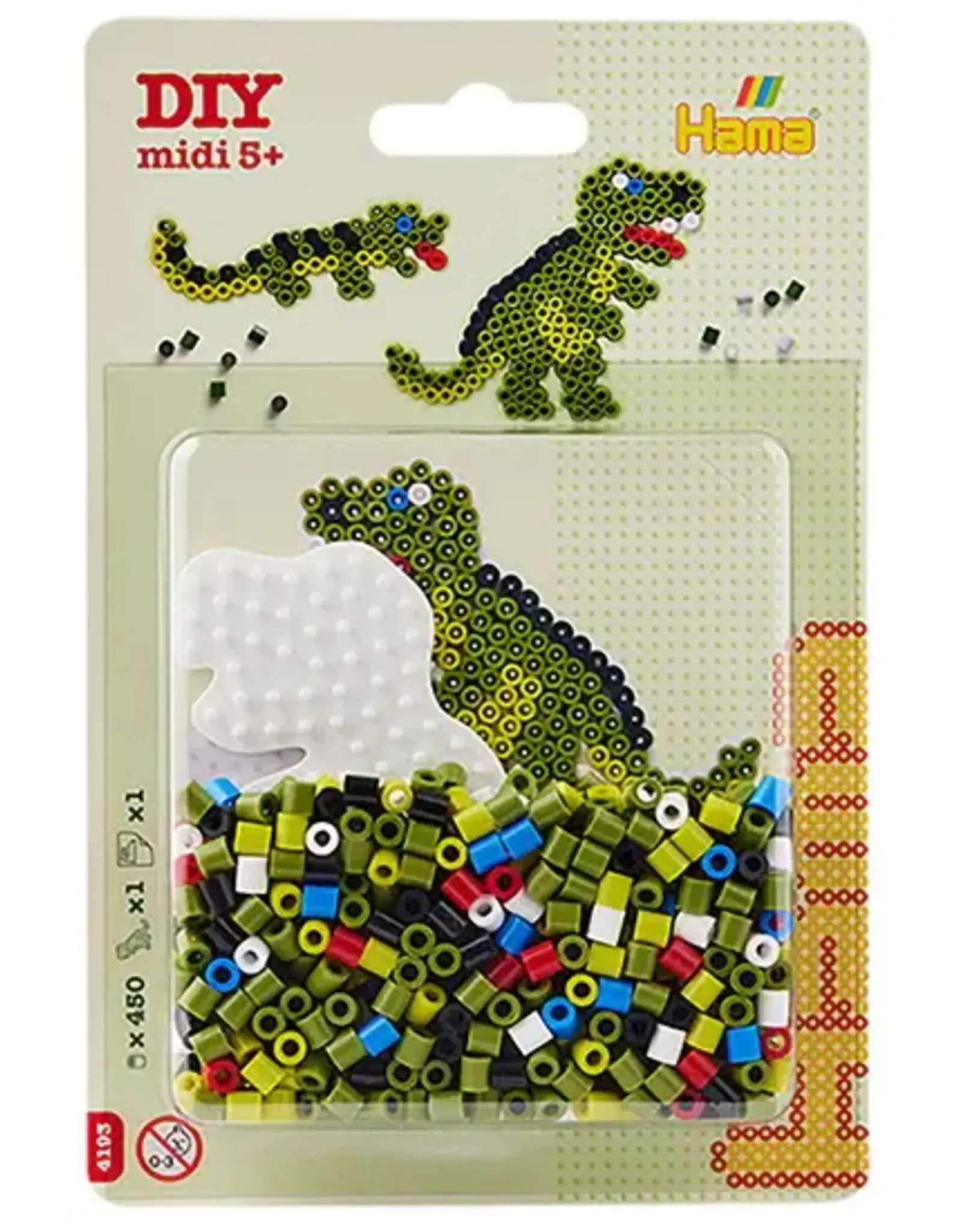 Hama Hama Bead Kit - Dinosaur