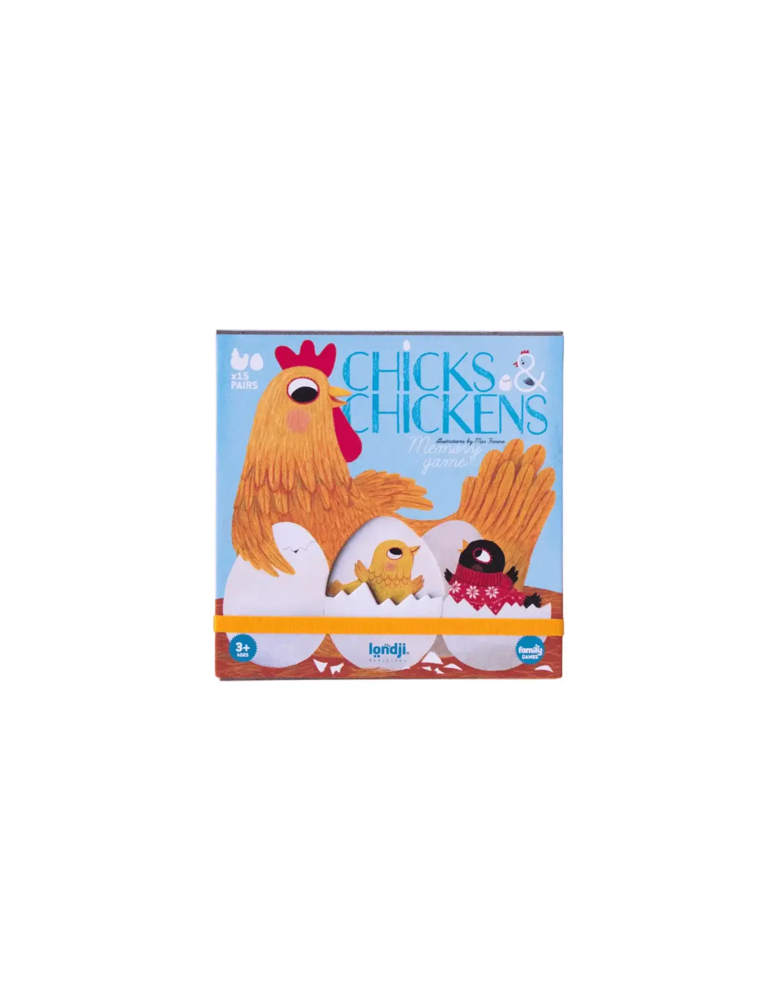 Londji Chicks and Chickens Memory Game