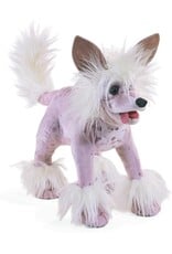 Folkmanis Chinese Crested Dog Hand Puppet
