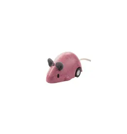 Plan Toys Moving Mouse - Pink