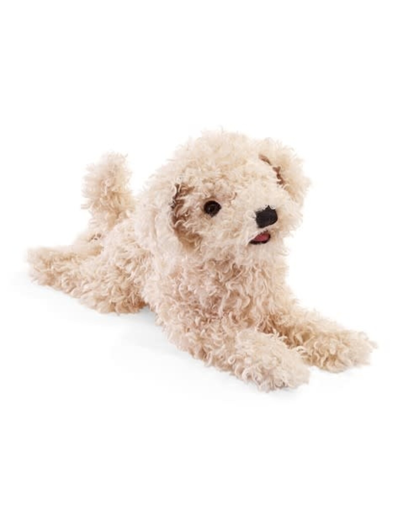 Folkmanis White Poodle Puppy Puppet
