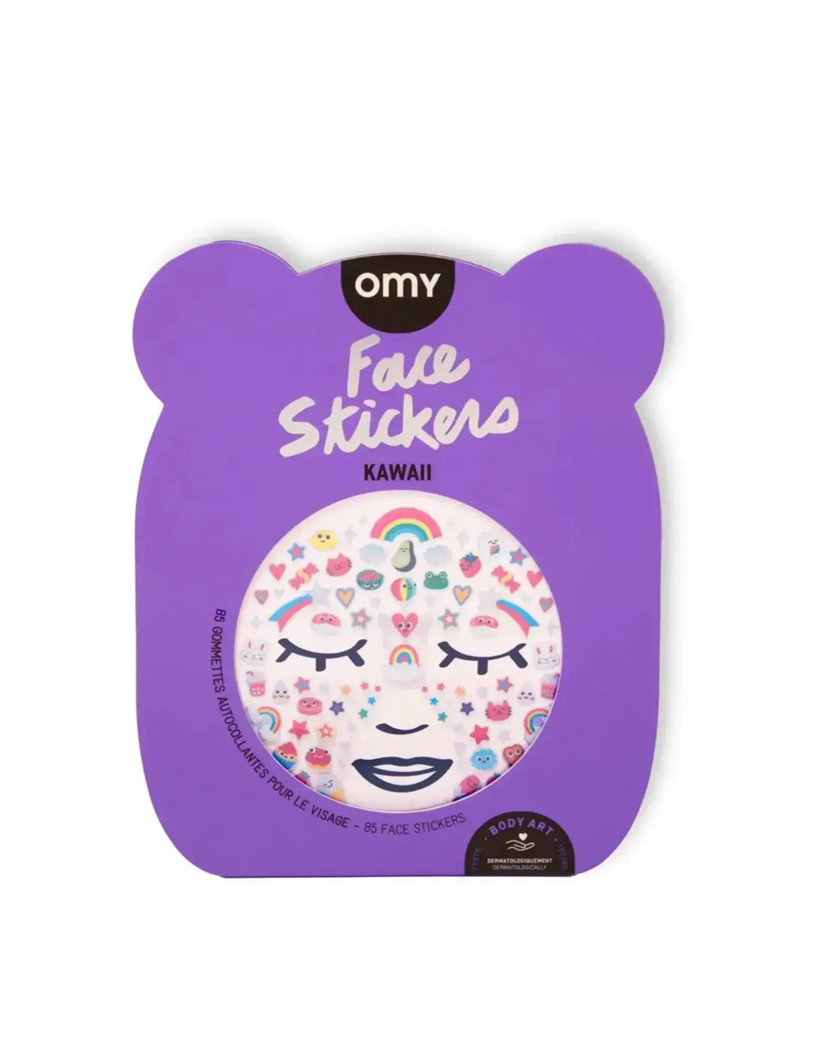 OMY Face Sticker Kawaii