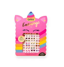 OMY Kids Sticky Earrings Unicorn