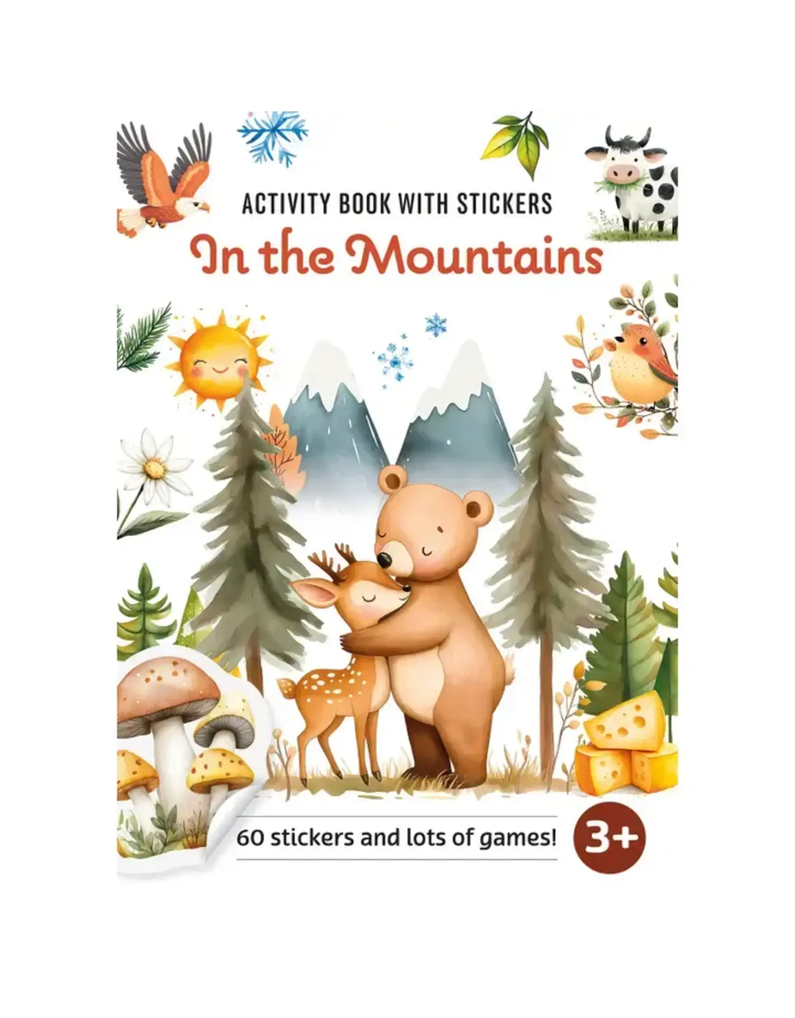 EDC Publishing Activity Book with Stickers In the Mountains
