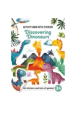 EDC Publishing Activity Book with Stickers Discovering Dinosaurs