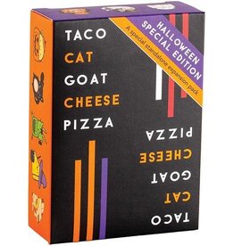 Blue Orange Taco Cat Goat Cheese Pizza Halloween Edition