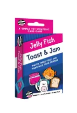 Blue Orange Jelly Fish Toast and Jam