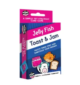 Blue Orange Jelly Fish Toast and Jam