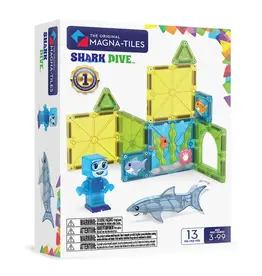 Magna-Tiles Shark Dive 13 Piece Set