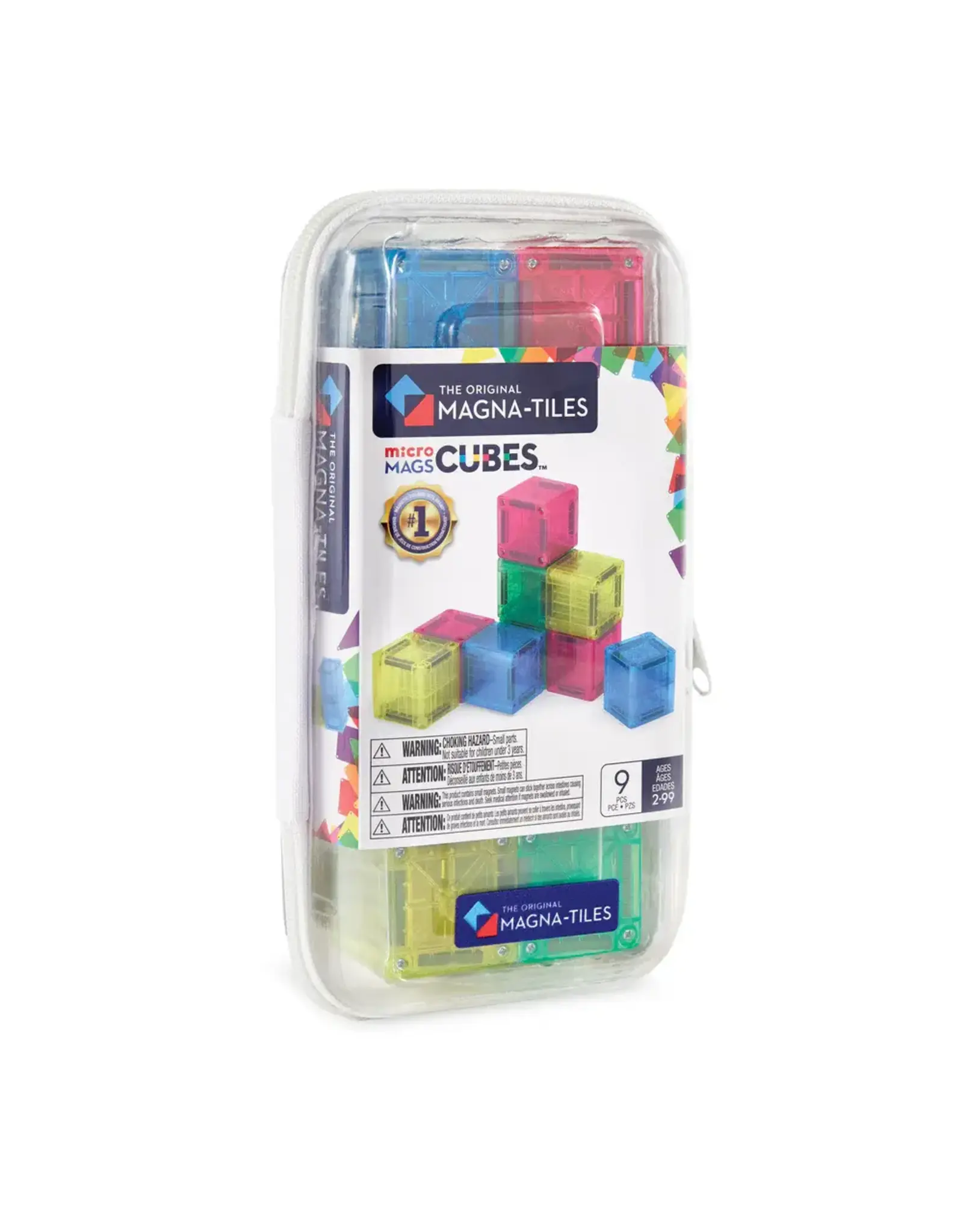 Magna-Tiles MicroMags Cubes 9 Piece Set