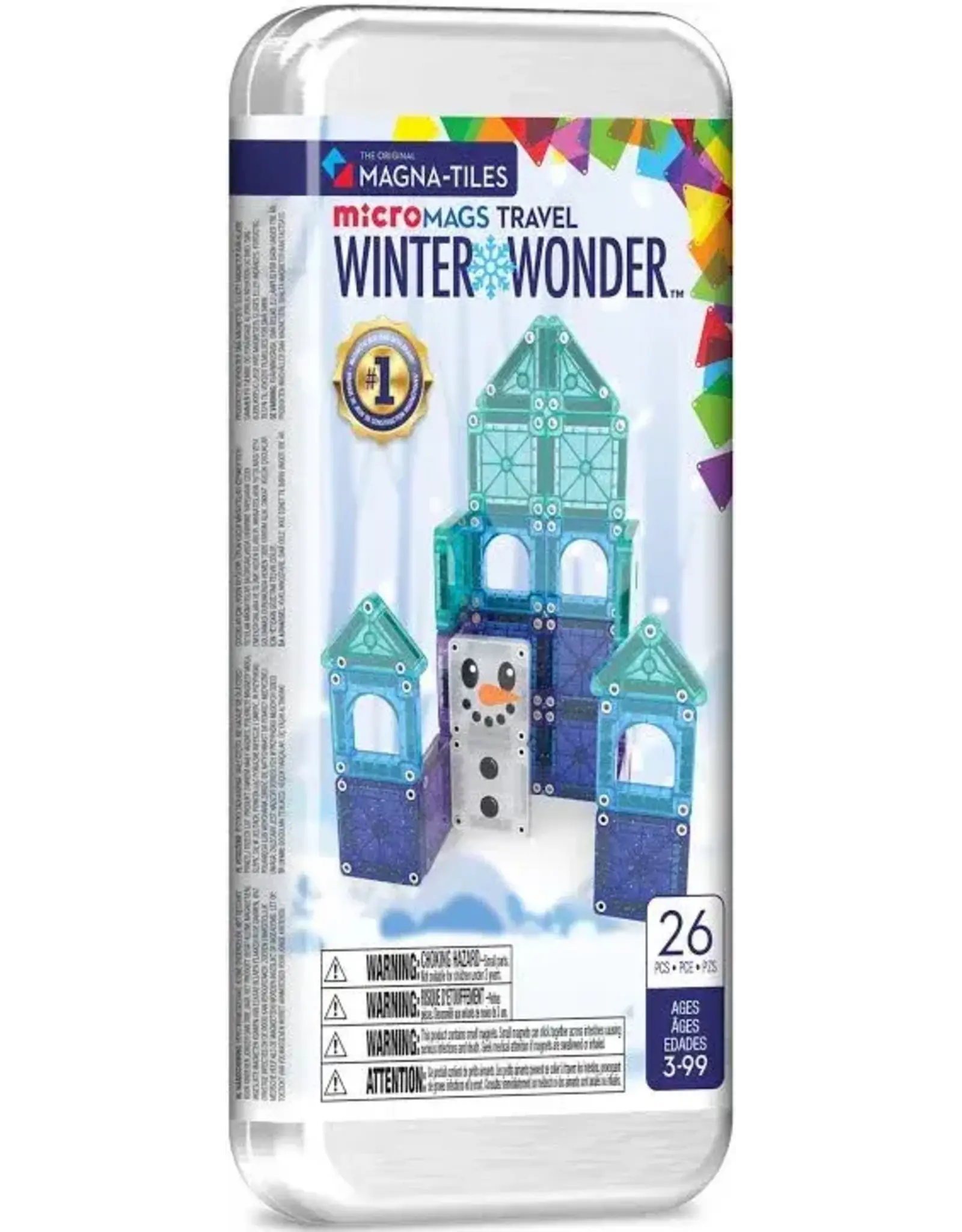 Magna-Tiles Magna-Tiles Winter Wonder Travel Set