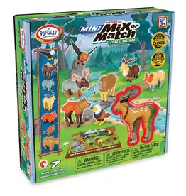 Popular Playthings Mini Magnetic Mix or Match Forest Friends