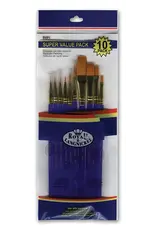 Royal & Langnickel 10 Piece Gold Taklon Brush Set