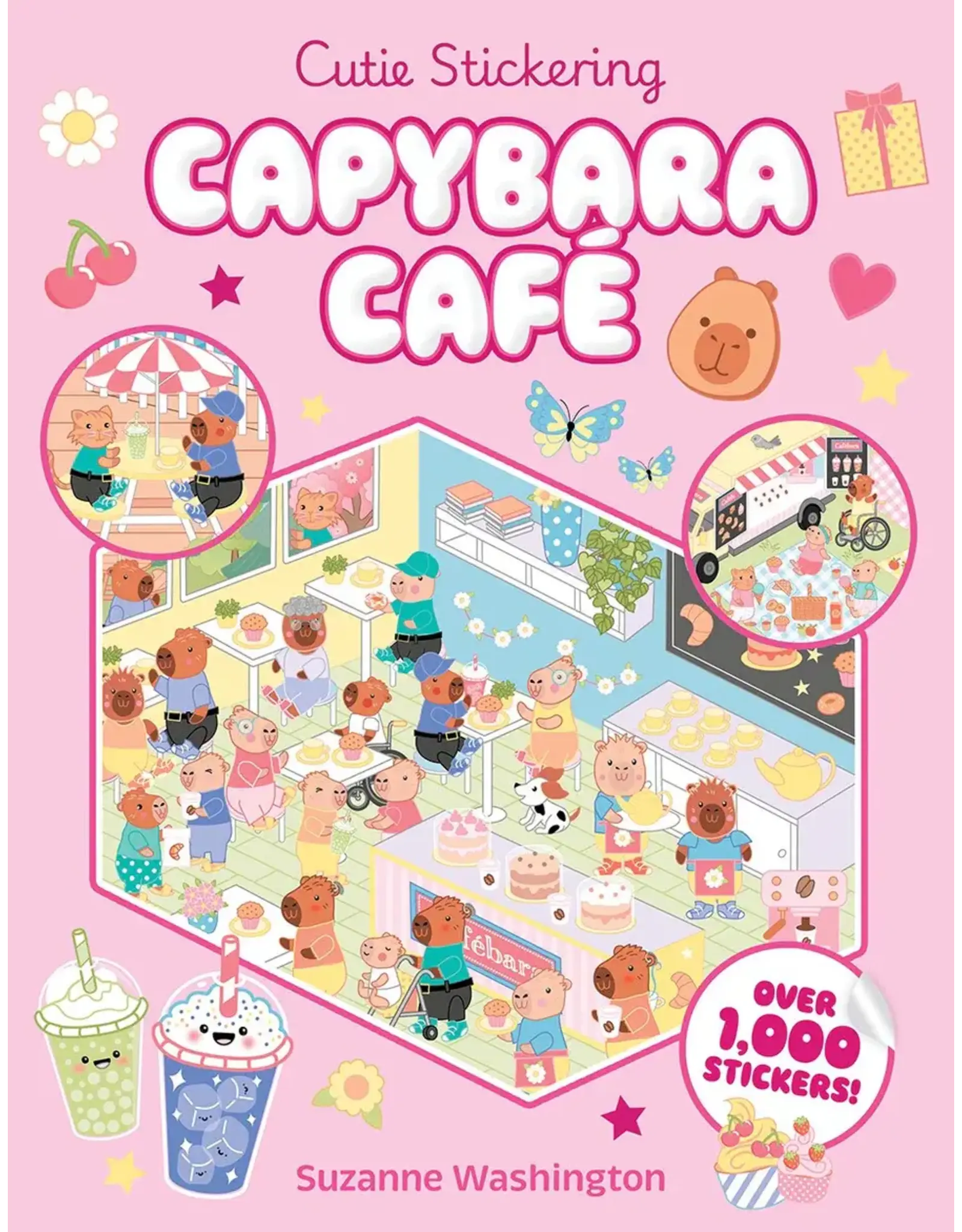 Scholastic Cutie Stickering Capybara Cafe