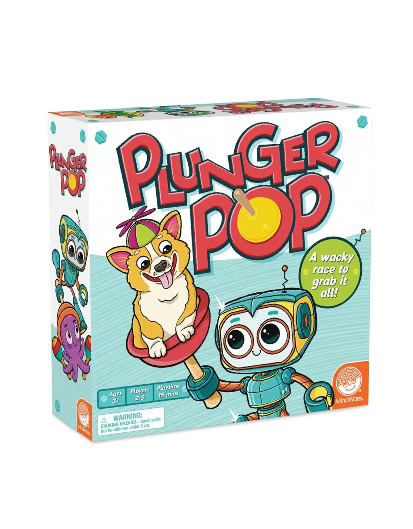 MindWare Plunger Pop Wacky Race Game