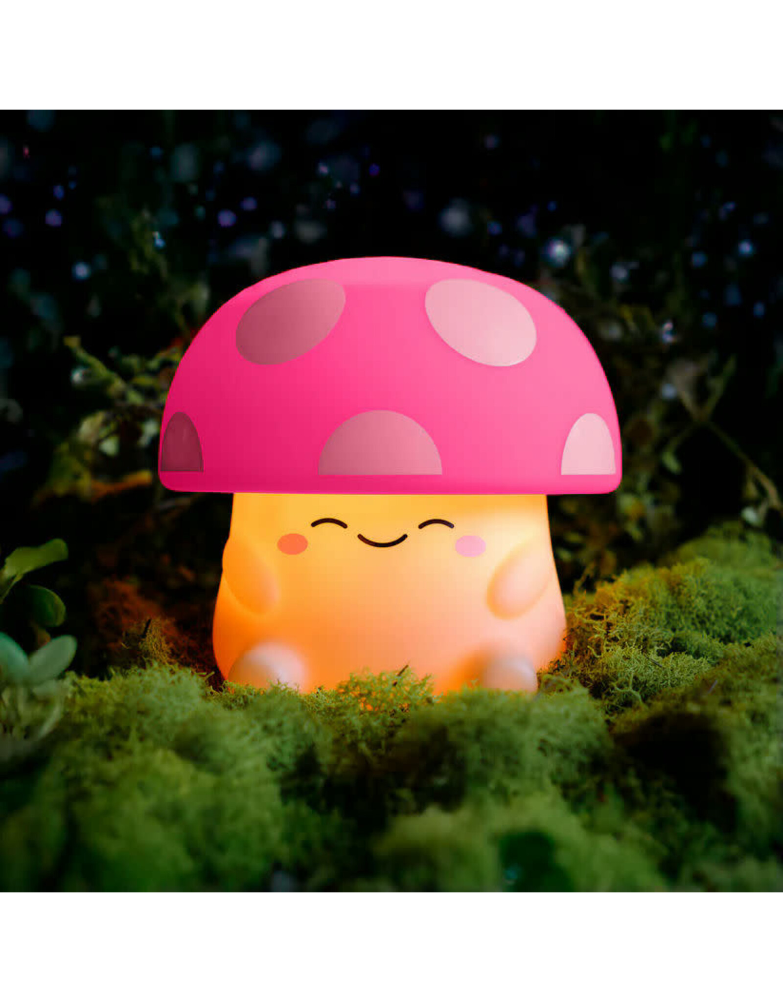 World Of Mushi Ambient Squishy Mushroom Light Pink