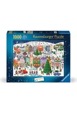 Ravensburger Christmas Town 1000 Piece Puzzle
