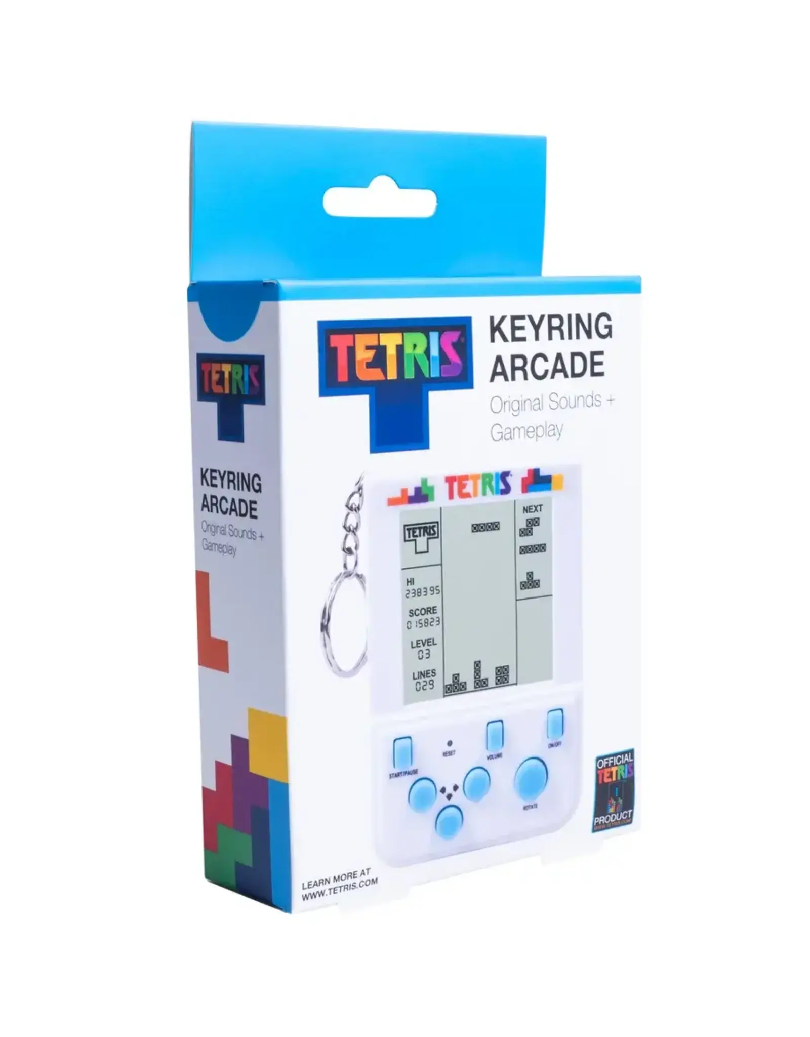 Fizz Creations Tetris Keyring Arcade Game