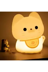 World Of Mushi Mushi Ambient Cat Night Light Squishy Silicone USB-C