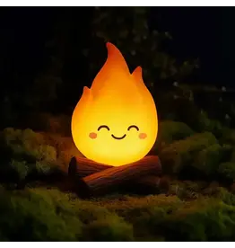 World Of Mushi Mushi Ambient Fire Night Light Squishy Silicone USB-C