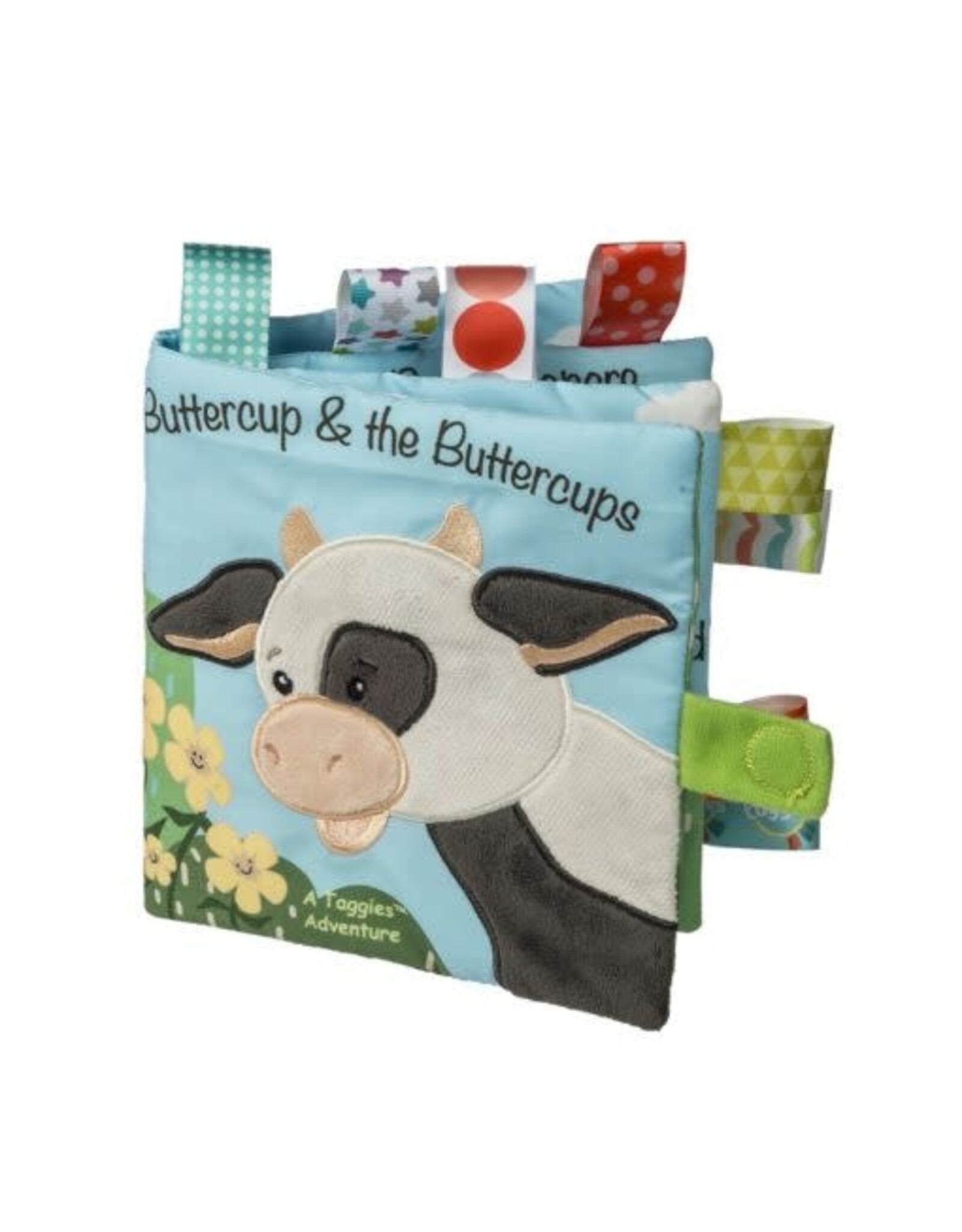 Mary Meyer Taggies Soft Book Buttercup Cow 6"