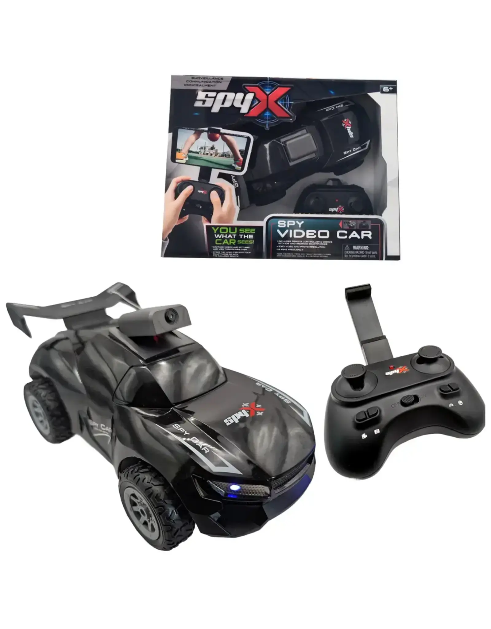 Mukikim Spyx Spy Car Rc Vehicle with Live Camera View + App Control