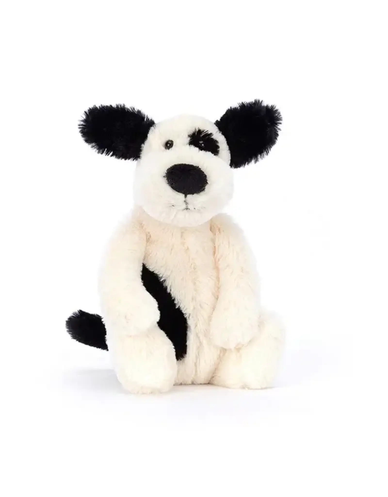 Jellycat Bashful Rufferty Black & Cream Puppy Little