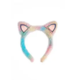 Great Pretenders Rainbow Furry Kitty Headband