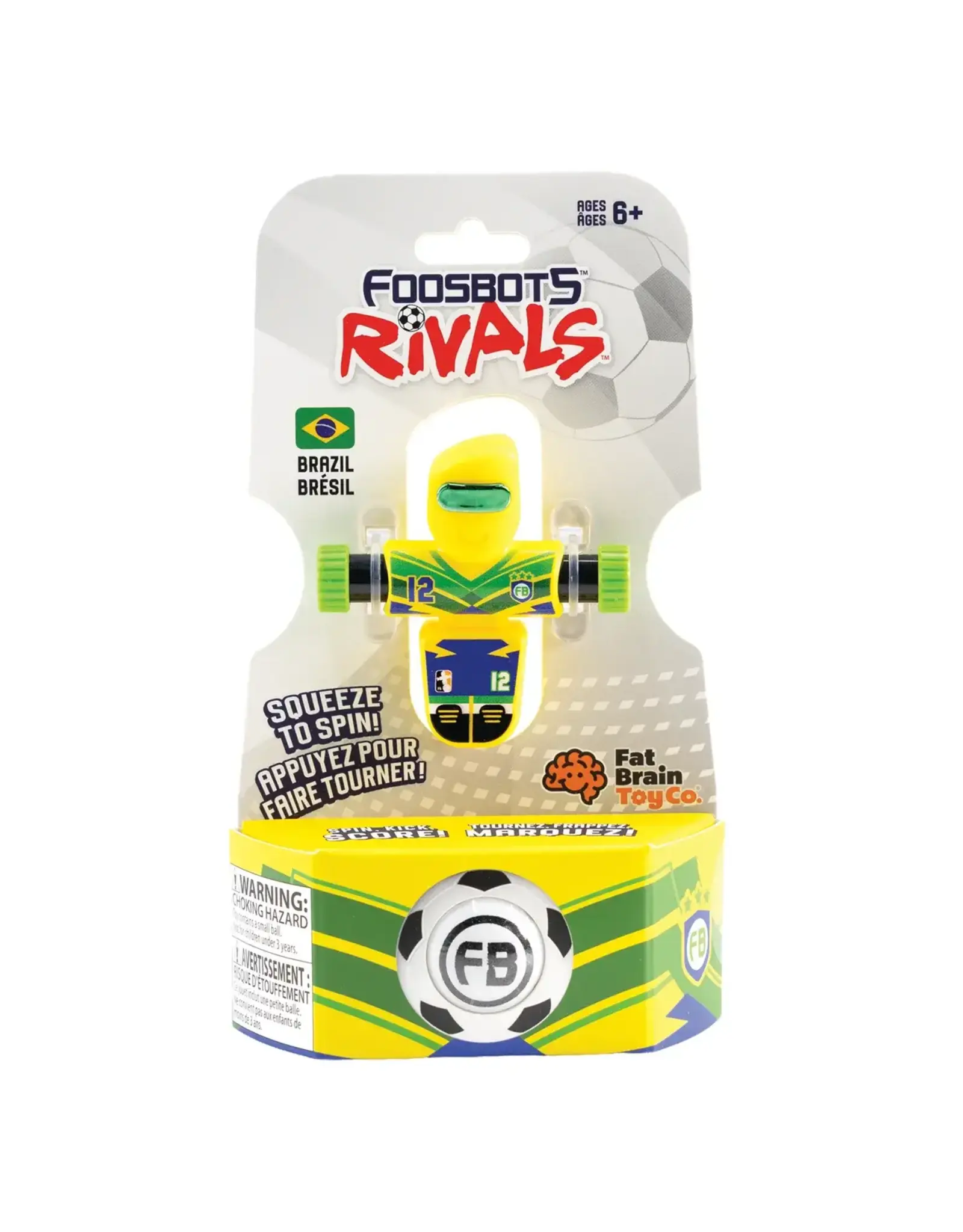 Fat Brain Toy Co. Foosbots Rivals Brazil