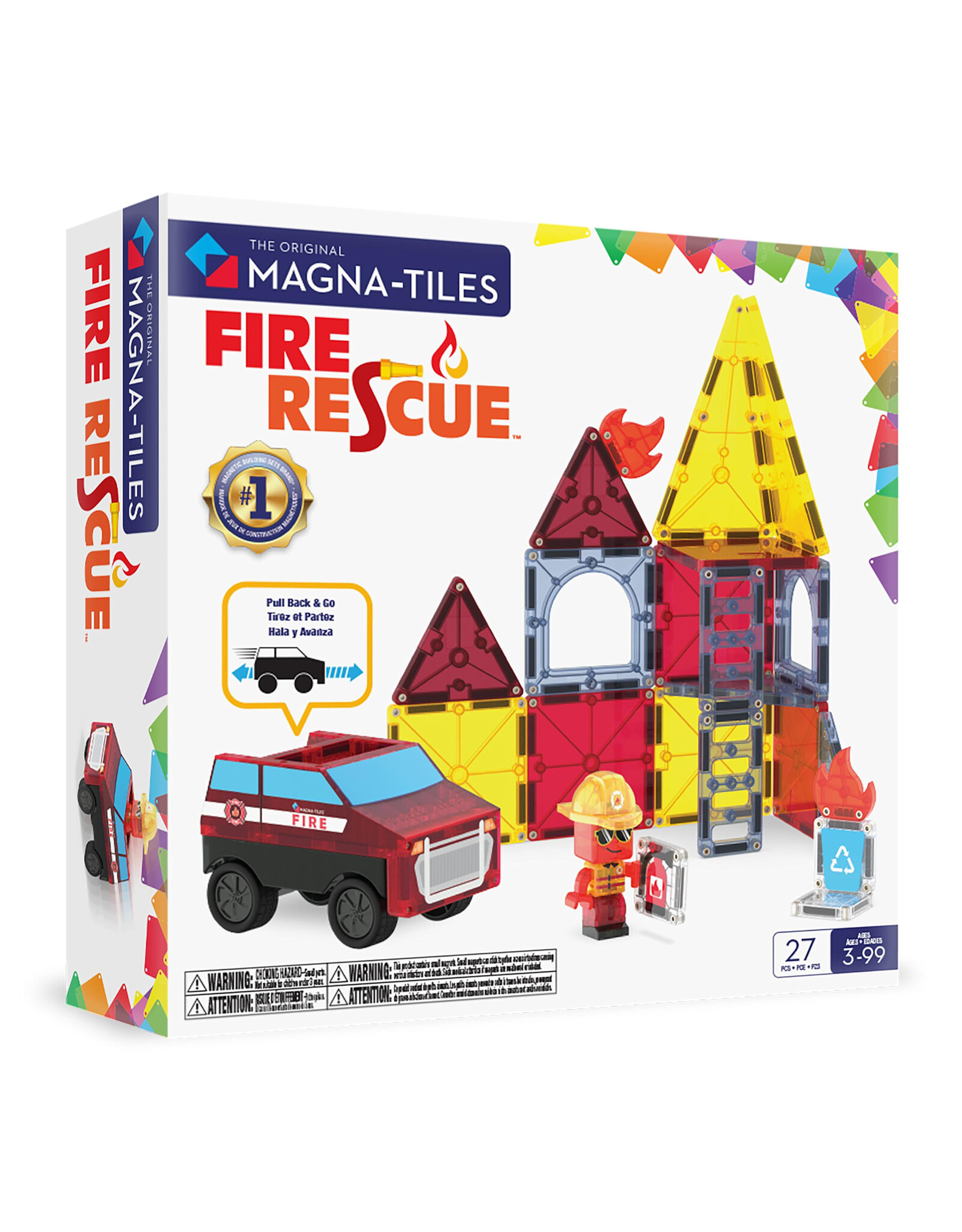 Magna-Tiles Magna Tiles Fire Rescue