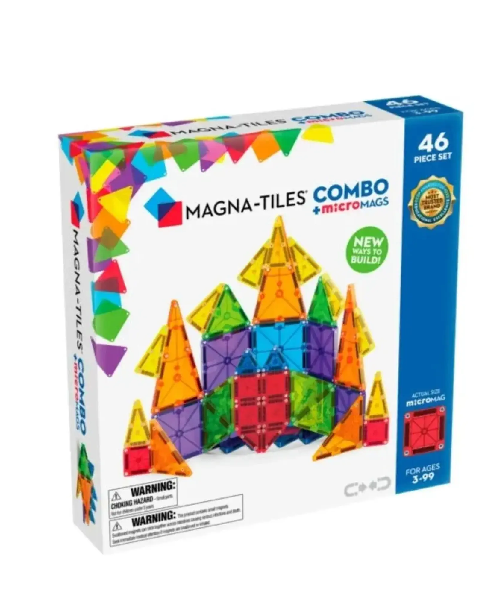 Magna-Tiles Magna-Tiles Combo + 46 Pieces