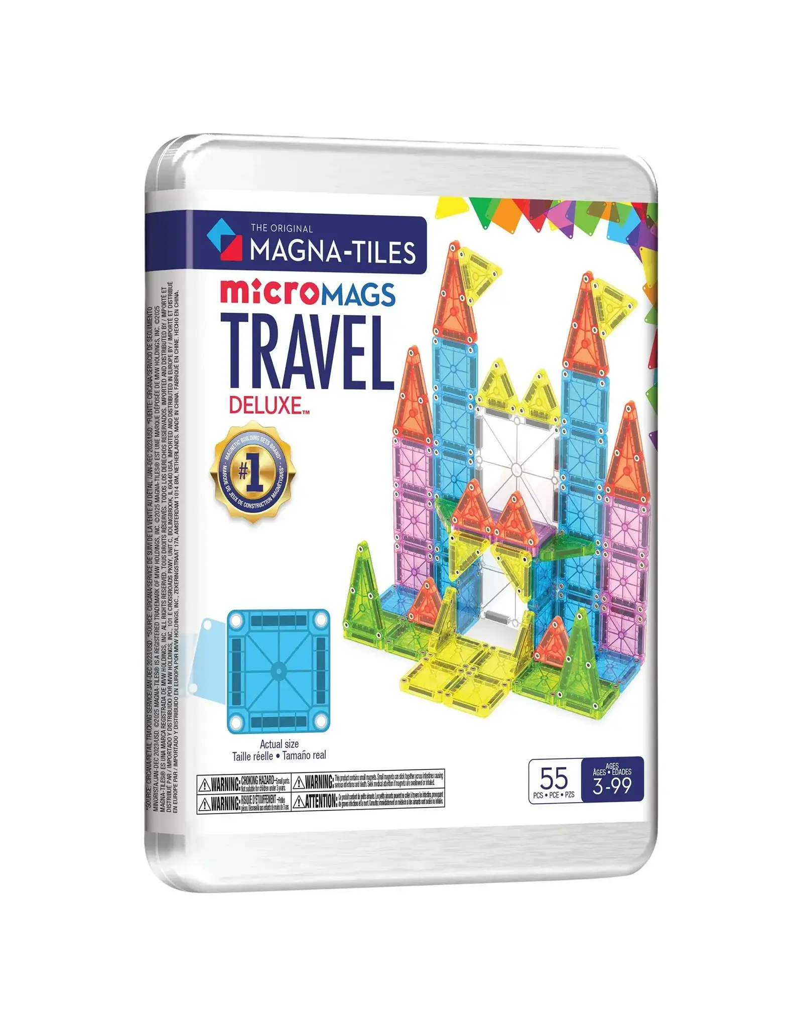 Magna-Tiles MicroMags Travel Deluxe