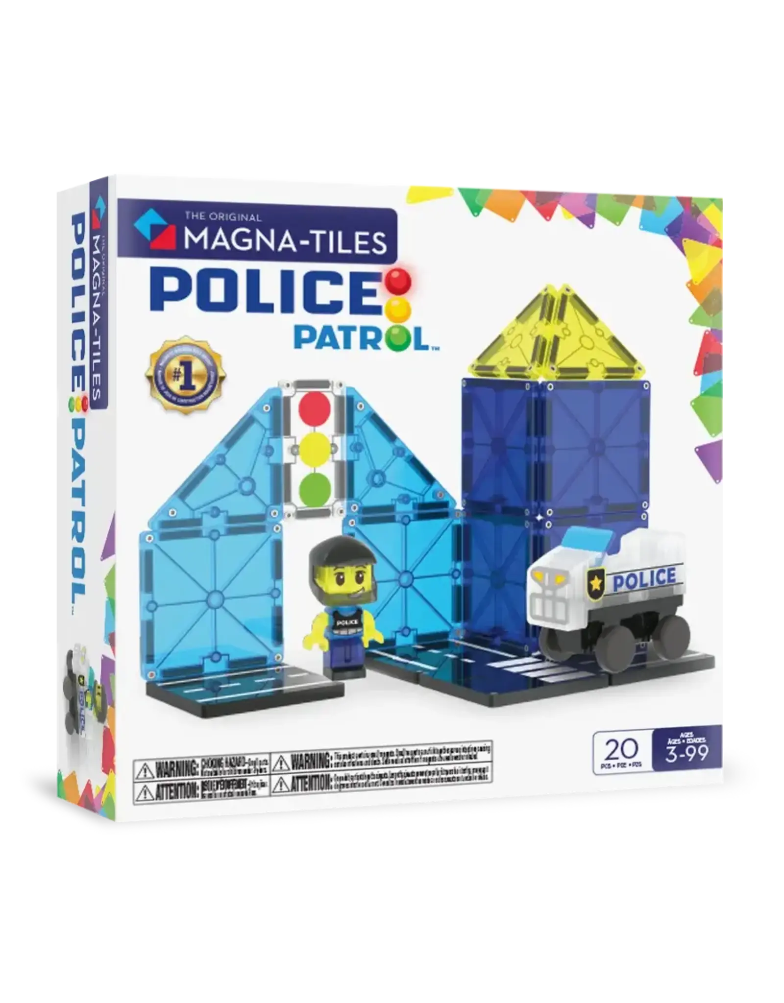 Magna-Tiles Police Patrol Magna-Tiles