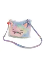 Great Pretenders Rainbow Furry Kitty Purse