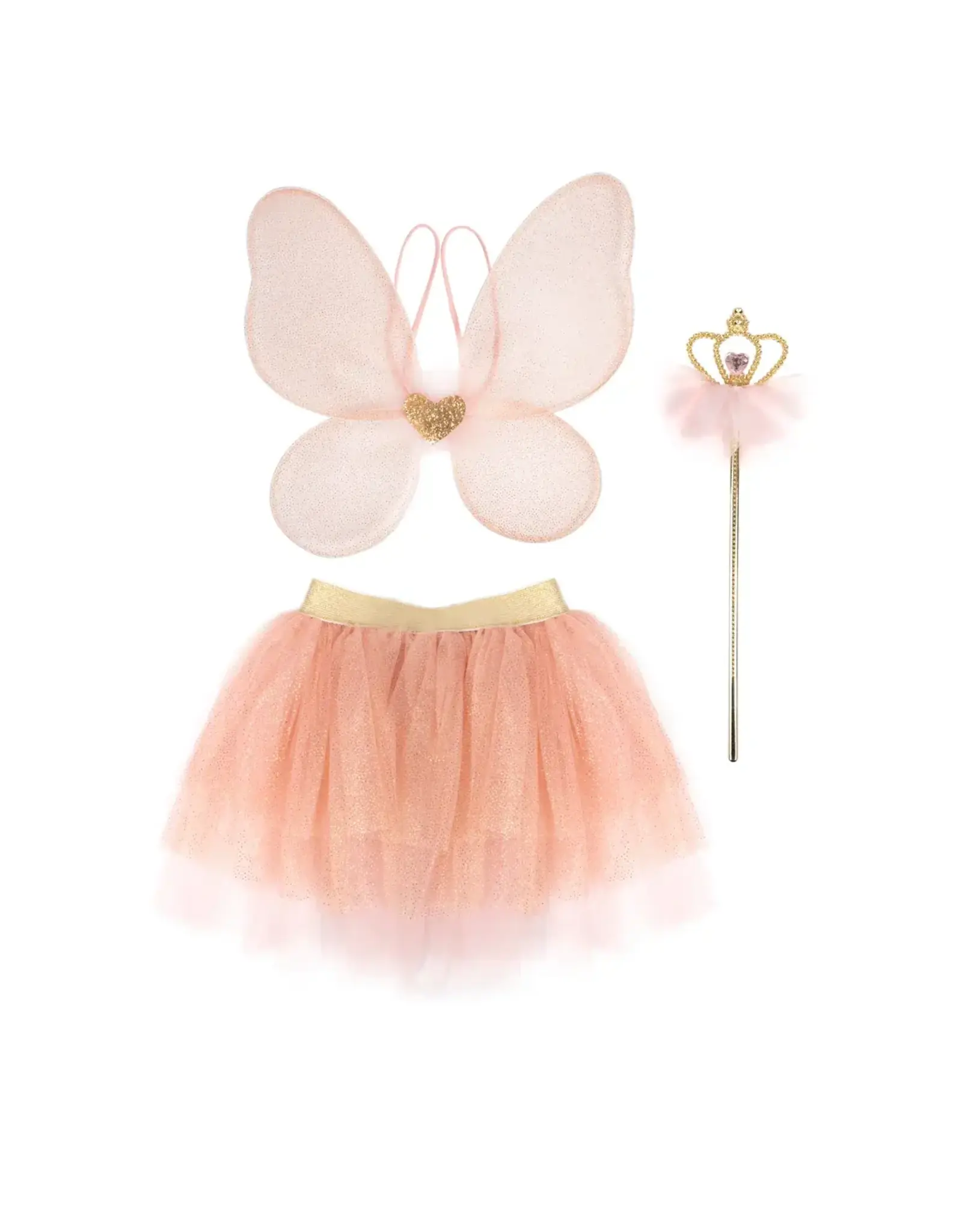 Great Pretenders Royal Fairy Princess Skirt Pink Size 4-6