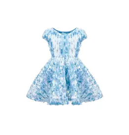 Great Pretenders Sequins Concert Queen Dress Blue Size 3-4