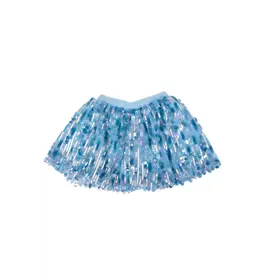 Great Pretenders Superstar Sequins Skirt Blue Size 4-6