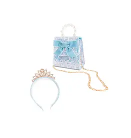 Great Pretenders The Mademoiselle Mini Purse With Headband Blue