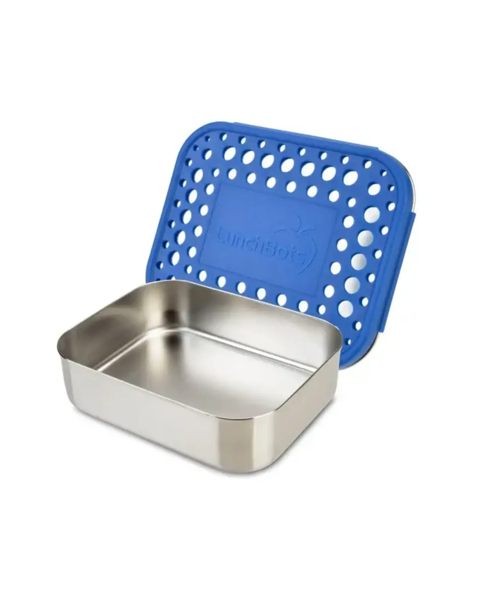 LunchBots Lunchbots Medium Uno Lunch Box Blue