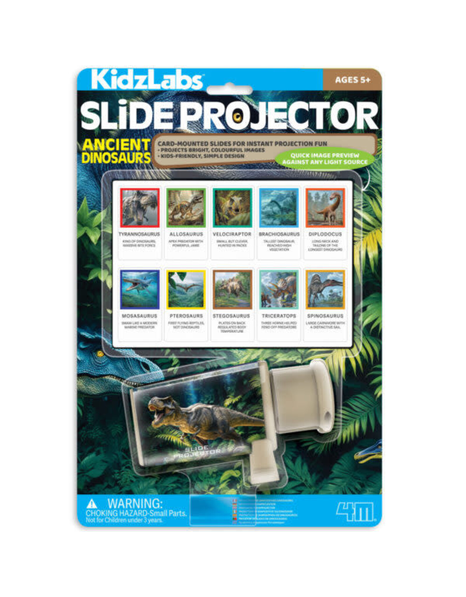 4M Slide Projector Ancient Dinosaurs