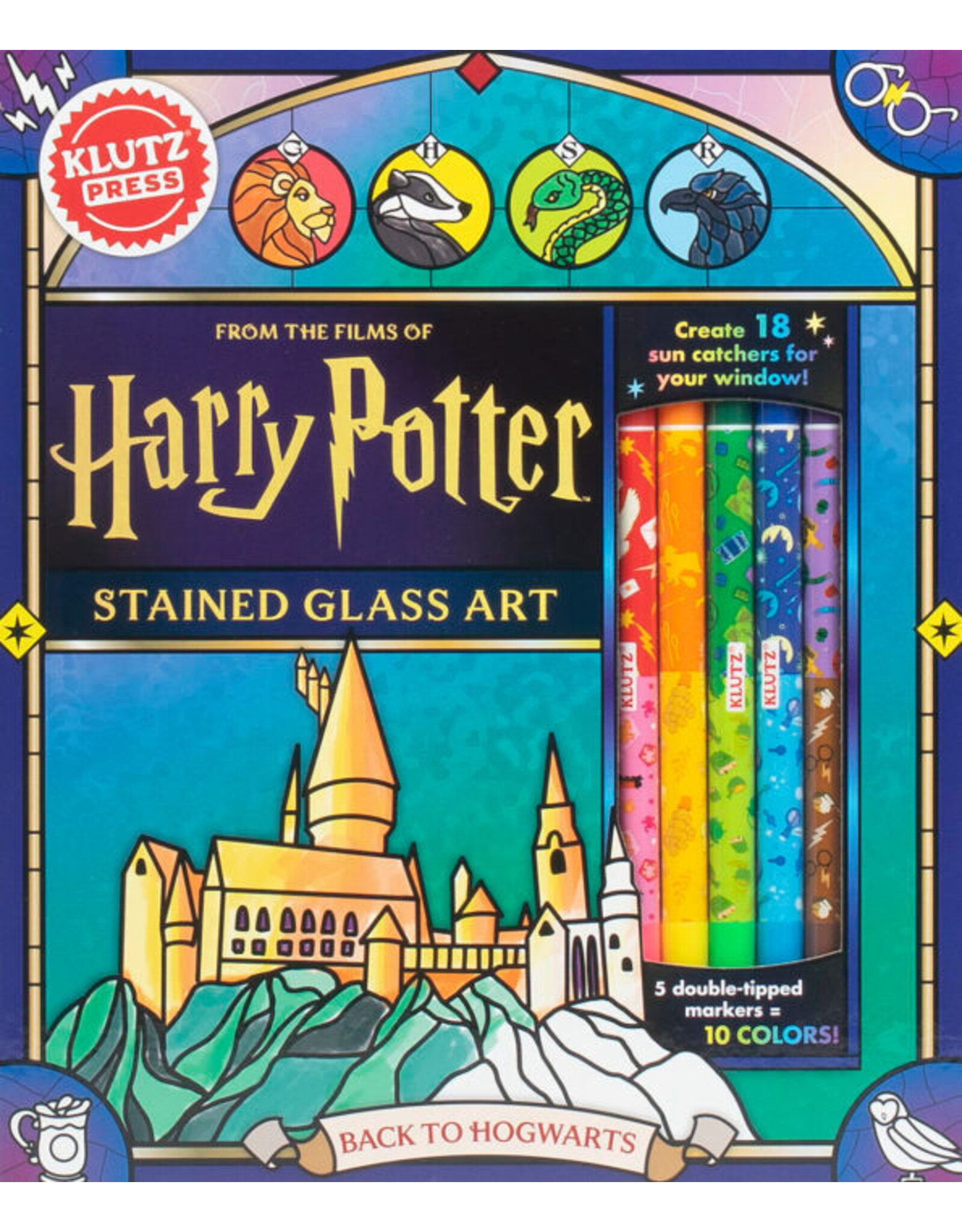Klutz Klutz Harry Potter Stained Glass Back To Hogwarts