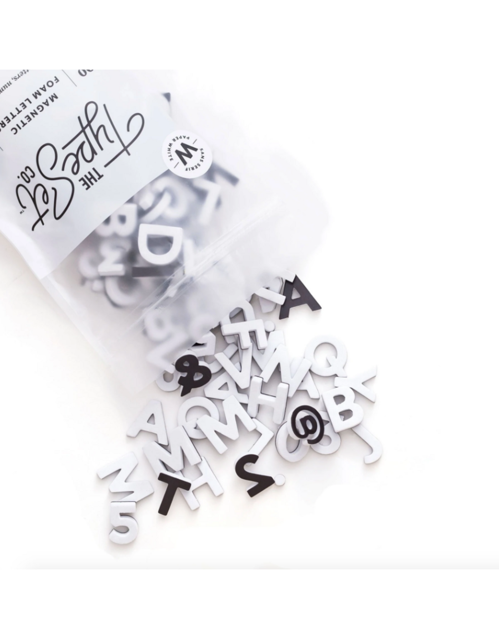 The Type Set Co. Soft Magnetic Letters 1" Sans Serif