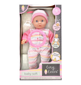 Tiny Tears Talking Teeny Baby Doll W/16 Sounds