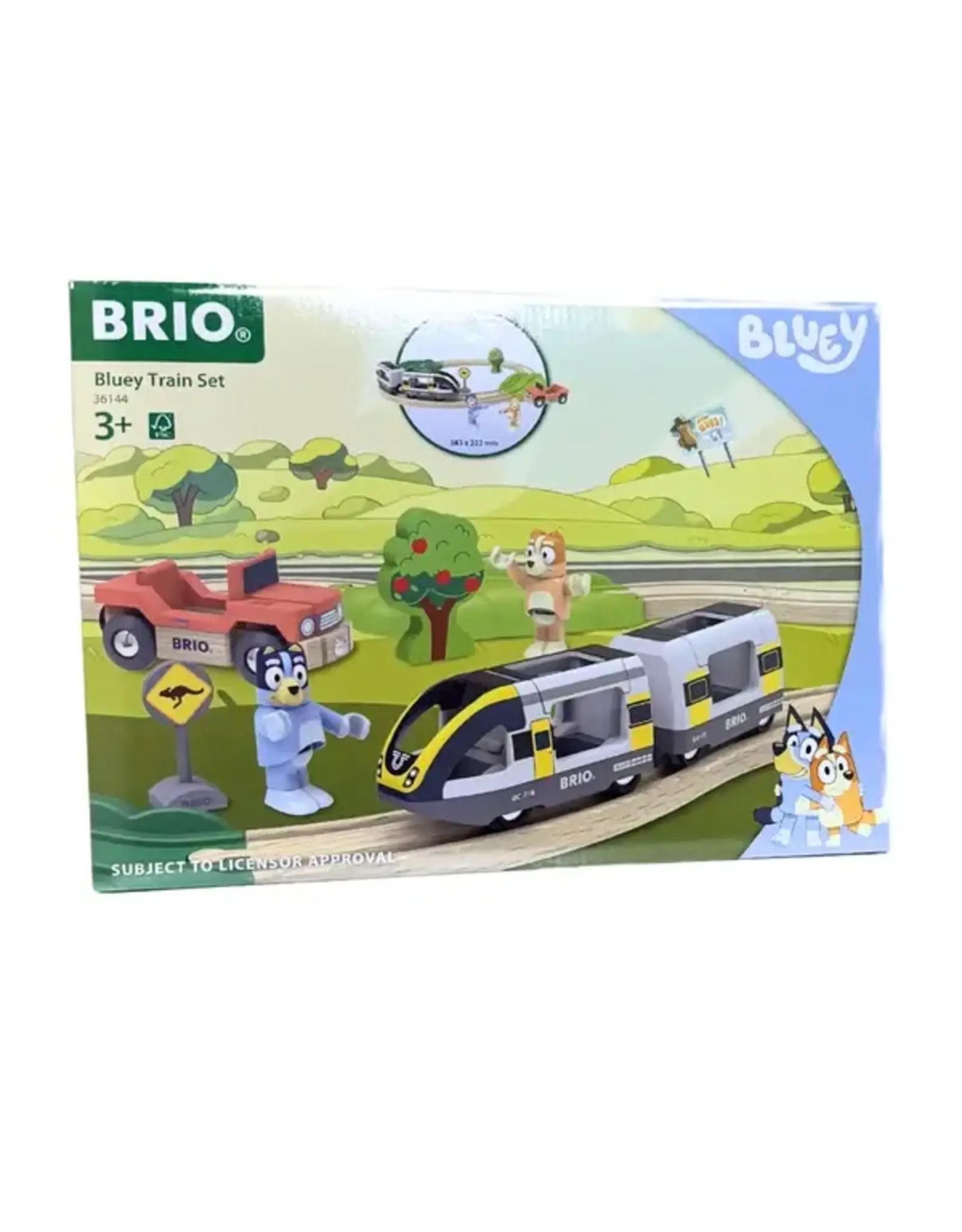Brio Bluey Train Set